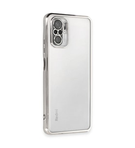 Note 10 Kılıf Lensli - Gümüş