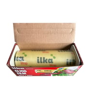 İlka Şeffaf Mutfak Rulo Streç Film Folyo - 30 Cm. x 500 Metre - Gıdaya Uygun - 1 Paket