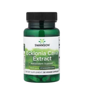 Swanson, Ecklonia Cava Extract, 30 Veggie Capsules (53 mg Per capsule) (Kristal Mavi)