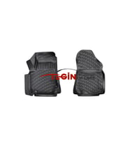 Peugeot Partner Tepe PANELVAN (2 Parça) 3D Havuzlu Paspas 2008 Sonrası Siyah