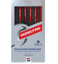 İzeltaş 4530 Elektronikçi Torx Tornavida Seti 6 Parça