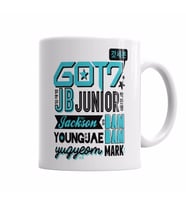 GOT7 Collage Kupa Bardak Porselen