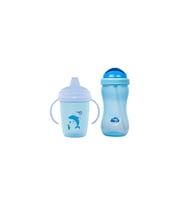 Life Enjoy Akıtmaz Alıştırma Bardağı 240 ml & Renkli Pipetli Bardak 350 ml