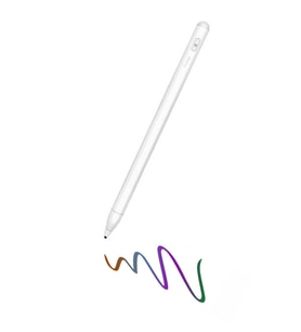 Fuchsia Lenovo M10 ile Uyumlu Serisi Dokunmatik Ekranlar için Profesyonel Stylus Kalem FSKL02 (Beyaz)