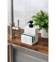 Atby Polyresin Sıvı Sabunluk (Beyaz)