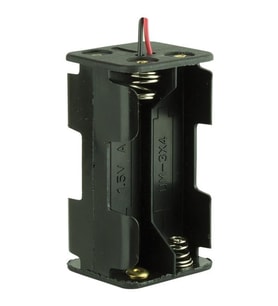 4LÜ ÜSTÜSTE AA SIRT SIRTA PİL YUVASI (IC-234)