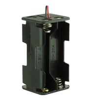 4LÜ ÜSTÜSTE AA SIRT SIRTA PİL YUVASI (IC-234)