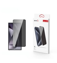 Samsung Galaxy S24 Ultra Uyumlu Zore Kor Privacy Cam Ekran Koruyucu (Siyah)