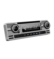 Soundmax SX-MX61CL Retro Stil Gümüş Renk Teyp Bluetooth/USB/AUX/FM/4*50W/MP3