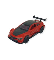 Çek Bırak Metal Arabalar 12 cm - 3671C - Kırmızı