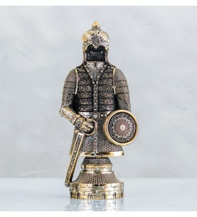 Fetih Zırh Ayetel Kürsi Biblo (Gold)
