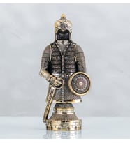 Fetih Zırh Ayetel Kürsi Biblo (Gold)