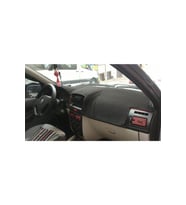 Fiat Albea Modellerine Uygun Torpido Koruma Halısı Siyah Kenar Renk Siyah