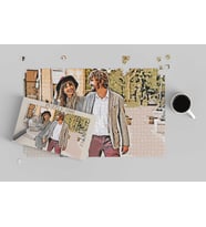 Sevgililer Gününe Özel Kişiselleştirilebilen Karikatür Temalı 1000 Parça Puzzle