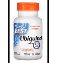 Doctor's Best, Ubiquinol with Kaneka, 50 mg, 90 Softgels.OZELSPORCUGIDALARIN'DAN.3949 (Renksiz)