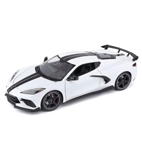 Maisto 1/24 2020 Chevrolet Corvette Stingray Coupe - Beyaz