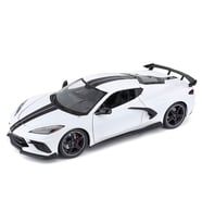 Maisto 1/24 2020 Chevrolet Corvette Stingray Coupe - Beyaz