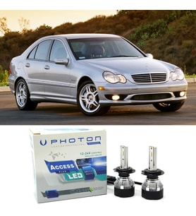 Mercedes C W203 Led Xenon Uzun Far Ampulü H7 Access Yeni Seri Beyaz