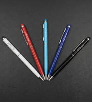 Kişiye Özel 5 Renk Touchpen Kalem Seti