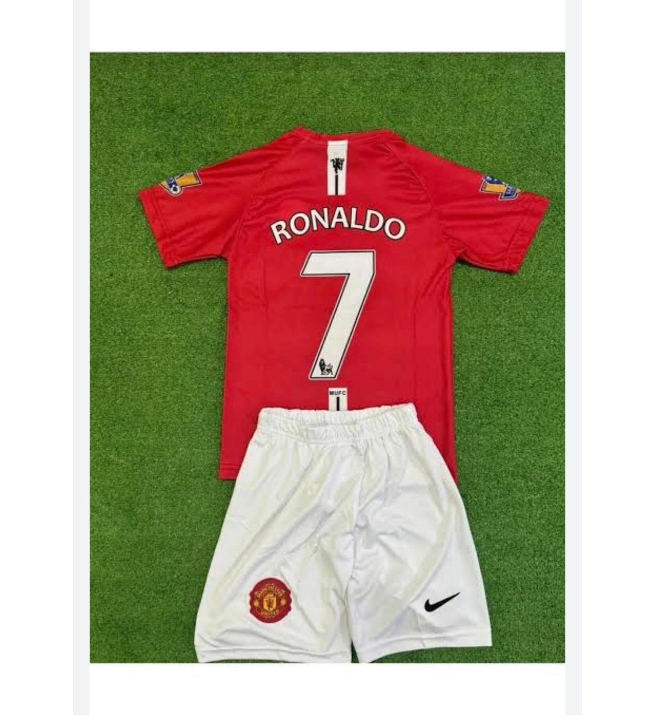 Manchester United Cristiano Ronaldo Temalı Özel Çocuk Forması