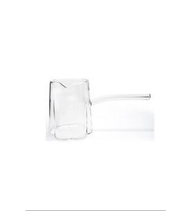Ateşe Dayanıklı Cam Cezve Borosilikat Cam Cezve 400 ml Royaleks-CZV05