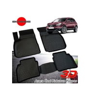 Nissan Qashqai Paspas 3d Havuzlu 2007 2013 Bosse (Siyah - Beyaz)