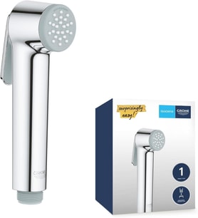Grohe Vitalio Taharet Spreyi 30 El Duşu, 1 Akışlı, Bide, Shattaf, Krom, 26351000