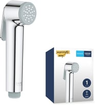 Grohe Vitalio Taharet Spreyi 30 El Duşu, 1 Akışlı, Bide, Shattaf, Krom, 26351000