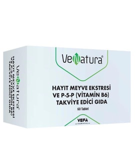 Venatura Hayıt Meyvesi Ekstresi ve P-5-P (Vitamin B6) 60 Tablet