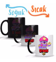 Brawl Stars Gene Sihirli Kupa Bardak Porselen