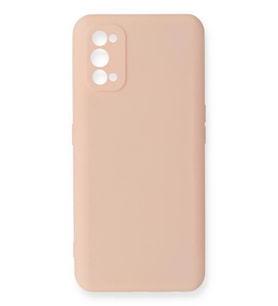 Durukar® Realme 7 Pro Kılıf Nano içi Kadife Silikon - Pudra