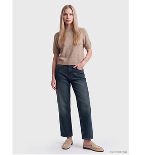 LCW Jeans İndigo Boyfriend Fit Kadın Jean Pantolon