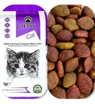 Jessy Yetişkin Kedi Maması Renkli Taneli Gurme 15 Kg
