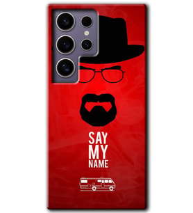Galaxy S24 Ultra Kılıf HD Desen Baskılı Kılıf - Say My Name