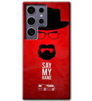 Galaxy S24 Ultra Kılıf HD Desen Baskılı Kılıf - Say My Name