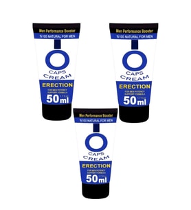 Cream Natural Booster Erkeklere Özel Hareketlendirici Sertlik Kremi 50 ml X 3 Adet