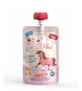Organik Karışık Meyve Püresi 110gr