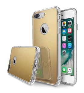 Ringke Mirror Fusion İphone 7 Plus ile Uyumlu Aynalı Kılıf Royal Gold