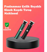 Paslanmaz Çelik Bıçaklı Sinek Kaydı Tıraş Makinesi Uzun Ömürlü