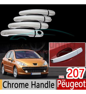 Peugeot 207 Kapı Kolu Kromu Nikelajı