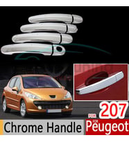 Peugeot 207 Kapı Kolu Kromu Nikelajı