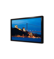 Gece Boğaziçi Köprüsü Çerçeveli Mdf Tablo