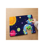 Güneş Sistemi - Gezegenler Tasarımlı 24 Parça Ahşap Çocuk Puzzle MPK1234