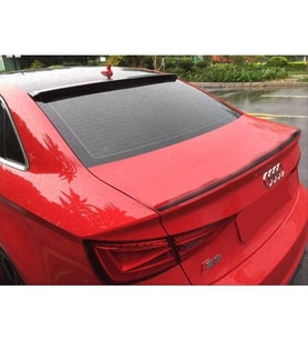 Çmk Audi A3 2013-2019 Spoiler Cam Üstü