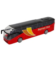 Teamsterz Street Kings Die Cast Şehir Otobüsü 18,5 cm Metal Model Oyuncak Araç (Kırmızı)