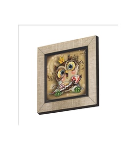 Baykuş Baskılı Mdf Magnet