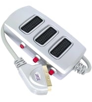 Scart Dağıtıcı 3 lü Silver Butonlu