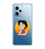 Redmi Note 12 Pro 5G Uyumlu Heidi Tasarımlı Şeffaf Telefon Kılıfı