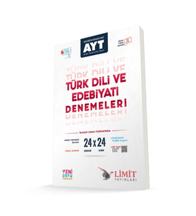 Limit Yayınları 2025-2026 AYT Güncel Müfredat Türk Dili Ve Edebiyatı Denemeleri Yeni Tarz Sorularla Geliştirilmiş (Çok Renkli)