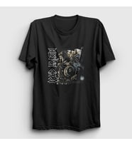 Presmono Unisex Siyah Kourion Iced Earth T-Shirt 150380tt